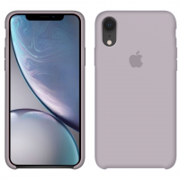 Силиконовый чехол Apple Silicone Case Lavander для iPhone Xr