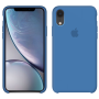 Силиконовый чехол Apple Silicone Case Denim Blue для iPhone Xr