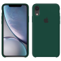 Силиконовый чехол Apple Silicone Case Dark Virid для iPhone Xr