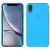 Силиконовый чехол Apple Silicone Case Blue для iPhone Xr
