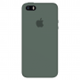 Силиконовый чехол Apple Silicone Case Pine Green для iPhone 5/5s/SE