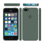 Силиконовый чехол Apple Silicone Case Pine Green для iPhone 5/5s/SE