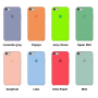 Силиконовый чехол Apple Silicone Case Graipfruit для iPhone 6/6s