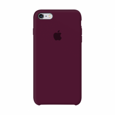 Силиконовый чехол Apple Silicone case Marsala для iPhone 6 Plus /6s Plus (копия)