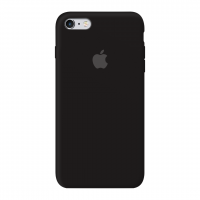 Силиконовый чехол Apple Silicone Case Black для iPhone 6 Plus /6s Plus с закрытым низом