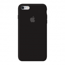 Силиконовый чехол Apple Silicone Case Black для iPhone 6 Plus /6s Plus с закрытым низом