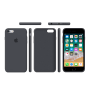 Силиконовый чехол Apple Silicone Case Charcoal Gray для iPhone 6 Plus /6s Plus с закрытым низом