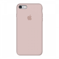 Силиконовый чехол Apple Silicone Case Pink Sand для iPhone 6 Plus /6s Plus с закрытым низом