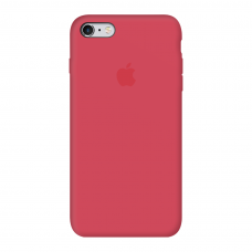 Силиконовый чехол Apple Silicone Case Red Raspberry для iPhone 6 Plus /6s Plus с закрытым низом