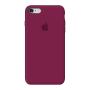 Силиконовый чехол Apple Silicone Case Rose Red для iPhone 6 Plus /6s Plus с закрытым низом