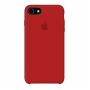 Силиконовый чехол Apple Silicone Case Red для iPhone 7/8 с закрытым низом