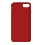Силиконовый чехол Apple Silicone Case Red для iPhone 7/8 с закрытым низом