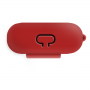 Силиконовый чехол для AirPods Pro Red c карабином