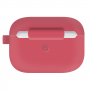 Силиконовый чехол для AirPods Pro Red Raspberry c карабином