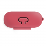 Силиконовый чехол для AirPods Pro Red Raspberry c карабином