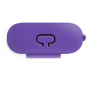 Силиконовый чехол для AirPods Pro Ultra Violet c карабином