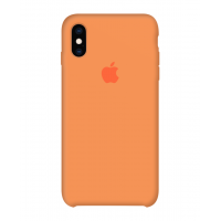 Силиконовый чехол Apple Silicone Case Papaya для iPhone Х/Xs