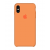 Силиконовый чехол Apple Silicone Case Papaya для iPhone Х/Xs