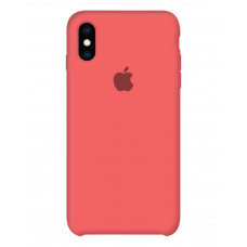 Силиконовый чехол Apple Silicone Case Ultra Peach для iPhone Х/Xs