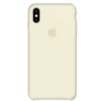Силиконовый чехол Apple Silicone Case Antique White для iPhone Xs Max