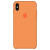Силиконовый чехол Apple Silicone Case Papaya для iPhone Xs Max