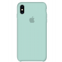 Силиконовый чехол Apple Silicone Case Marine Green для iPhone Xs Max