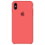 Силиконовый чехол Apple Silicone Case Ultra Peach для iPhone Xs Max