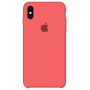 Силиконовый чехол Apple Silicone Case Ultra Peach для iPhone Xs Max