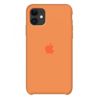 Силиконовый чехол Apple Silicone Case Papaya для iPhone 11