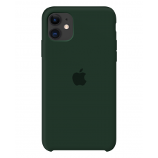 Силиконовый чехол Apple Silicone Case Forest Green для iPhone 11