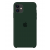 Силиконовый чехол Apple Silicone Case Forest Green для iPhone 11