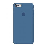 Силиконовый чехол Apple Silicone case Denim Blue для iPhone 6 Plus /6s Plus (копия)