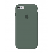 Силиконовый чехол Apple Silicone Case Pine Green для iPhone 6 Plus /6s Plus с закрытым низом