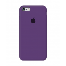 Силиконовый чехол Apple Silicone Case Purple для iPhone 6 Plus /6s Plus с закрытым низом