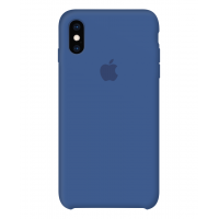 Силиконовый чехол Apple Silicone Case Delft Blue для iPhone X/Xs OEM