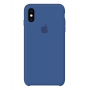 Силиконовый чехол Apple Silicone Case Delft Blue для iPhone X/Xs OEM