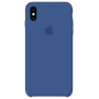 Силиконовый чехол Apple Silicone Case Delft Blue для iPhone Xs Max OEM