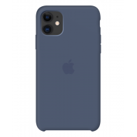 Силиконовый чехол Apple Silicone Case Alaskan Blue для iPhone 11 OEM