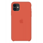 Силиконовый чехол Apple Silicone Case Clementine для iPhone 11 OEM
