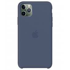 Силиконовый чехол Apple Silicone Case Alaskan Blue для iPhone 11 Pro Max OEM