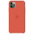 Силиконовый чехол Apple Silicone Case Clementine для iPhone 11 Pro Max OEM