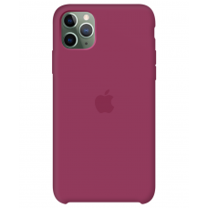 Силиконовый чехол Apple Silicone Case Pomegranate для iPhone 11 Pro Max OEM