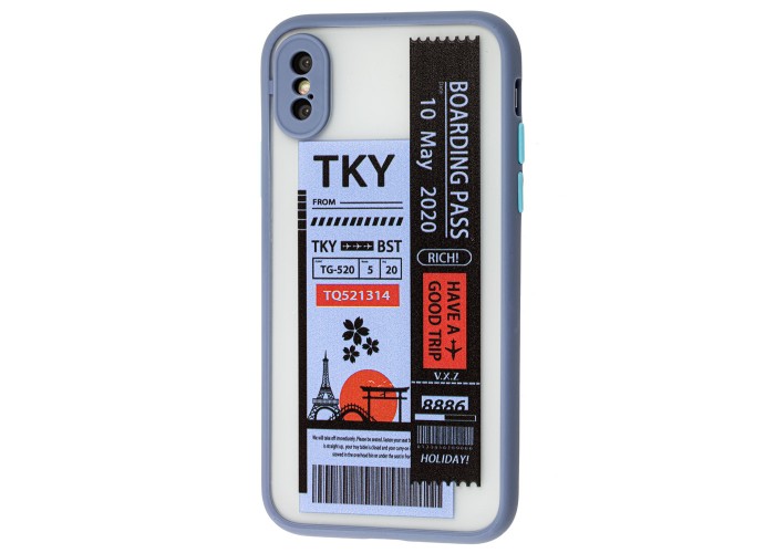 Чехол для iPhone Xs Max Picture Shadow "TKY"
