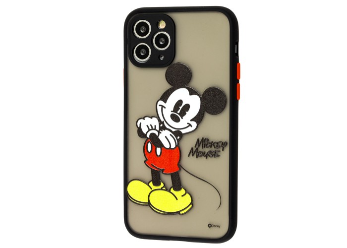Чехол для iPhone 11 Pro Picture shadow matte Mickey Mouse черный