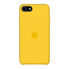 Силиконовый чехол Apple Silicone Canary Yellow для iPhone SE 2