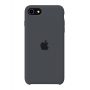 Силиконовый чехол Apple Silicone Charcoal Gray для iPhone SE 2