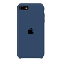 Силиконовый чехол Apple Silicone Cobalt Blue для iPhone SE 2