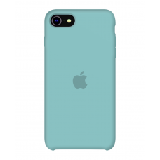 Силиконовый чехол Apple Silicone Sea Blue для iPhone SE 2