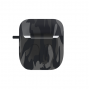 Cиликоновый чехол для AirPods Camo Black