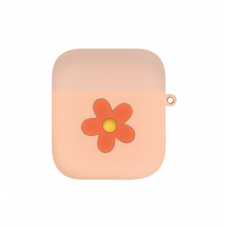 Cиликоновый чехол для AirPods Flower Salad